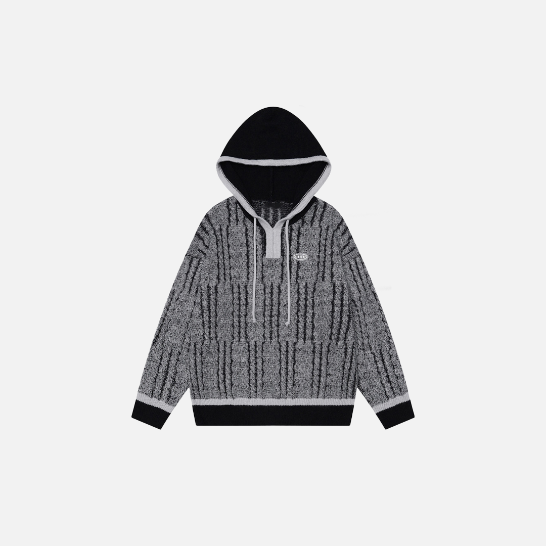 Streetwear Chic American Hooded Sweater - Luxuryurbanwear