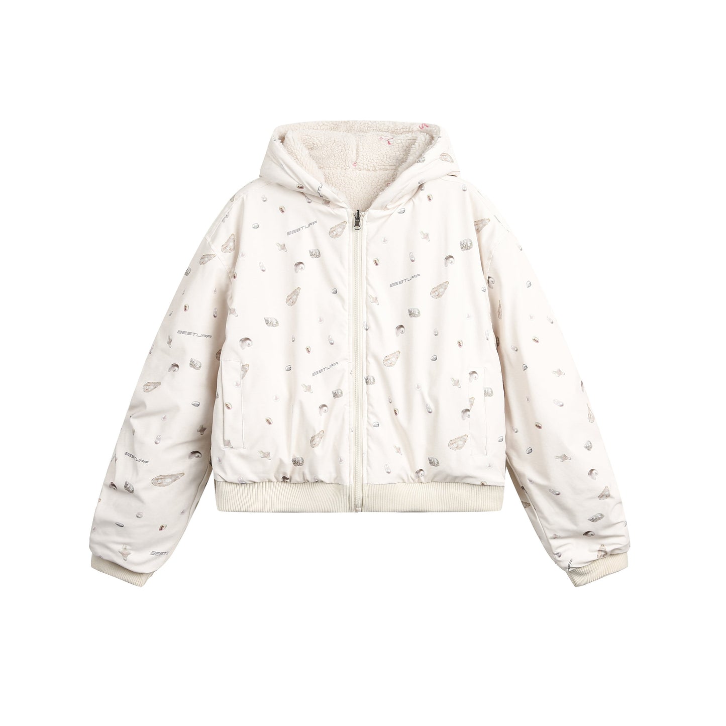 Puppy Love | Fleece Hoodie with Dog Patch - Luxuryurbanwear