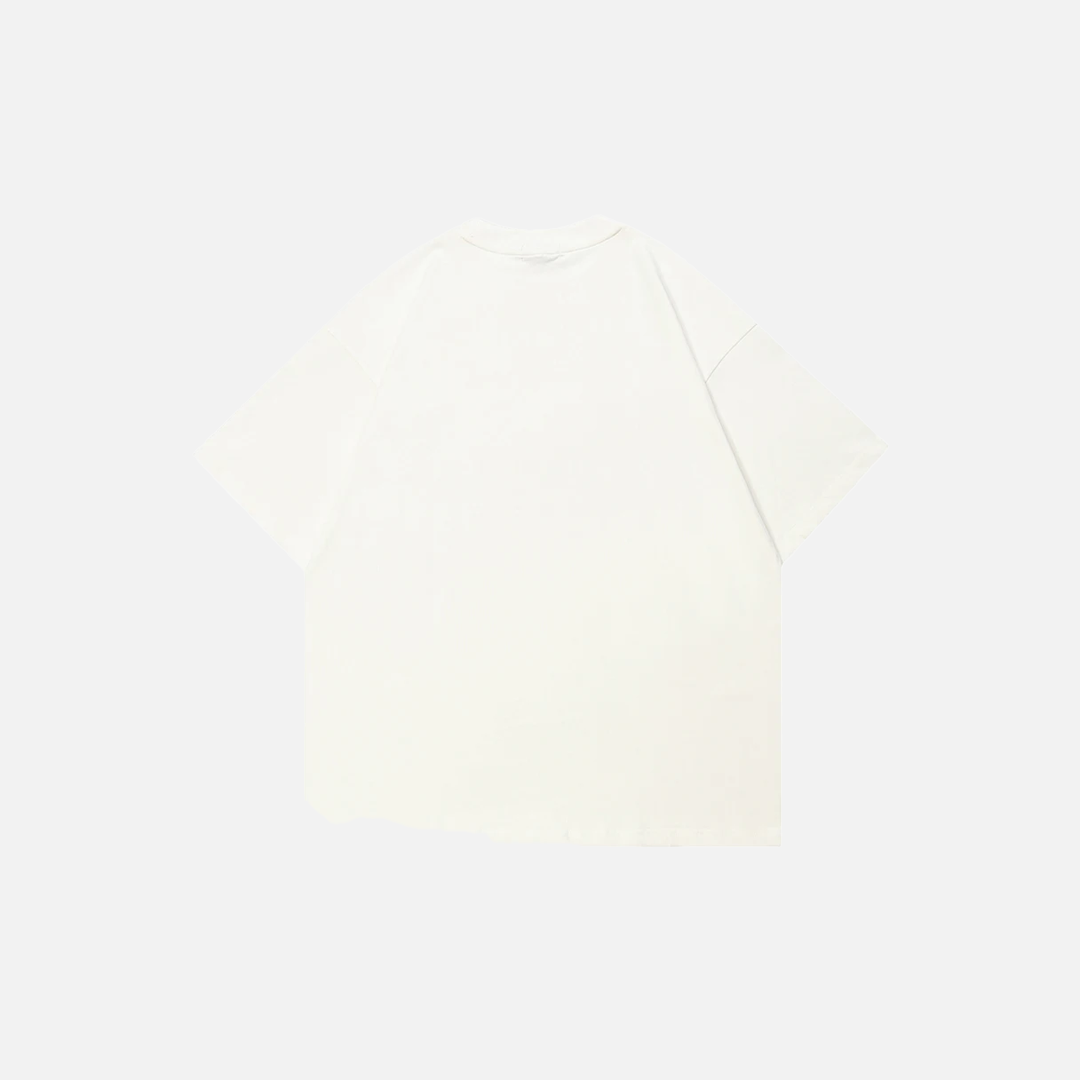 Graphic Kissing Aesthetic White T-Shirt - Luxuryurbanwear
