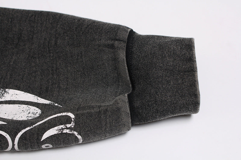 Washed Racing | Zip Up Hoodie - Luxuryurbanwear