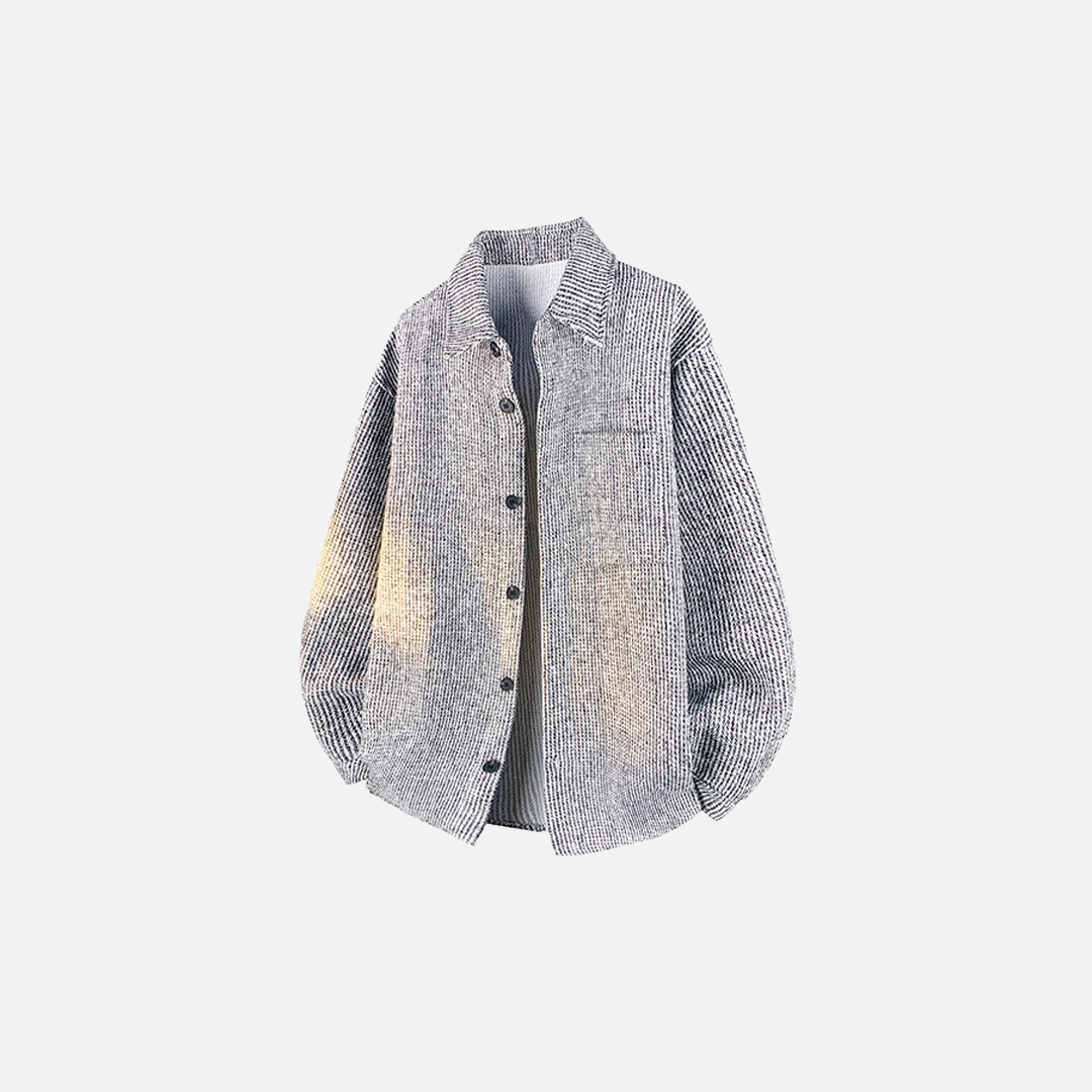 Vertical Striped Hip Hop College Style Jacket - Luxuryurbanwear