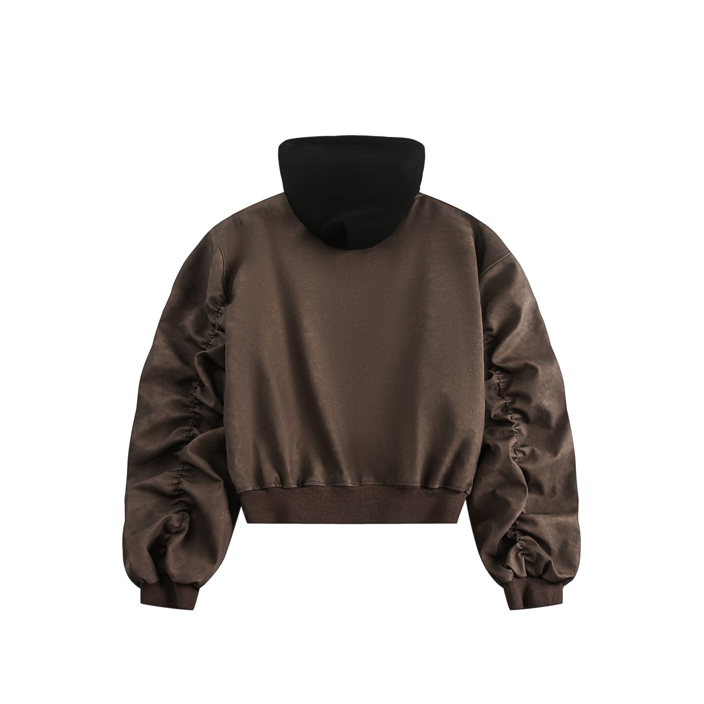Techwear Style | Layered Hooded Bomber Jacket - Luxuryurbanwear