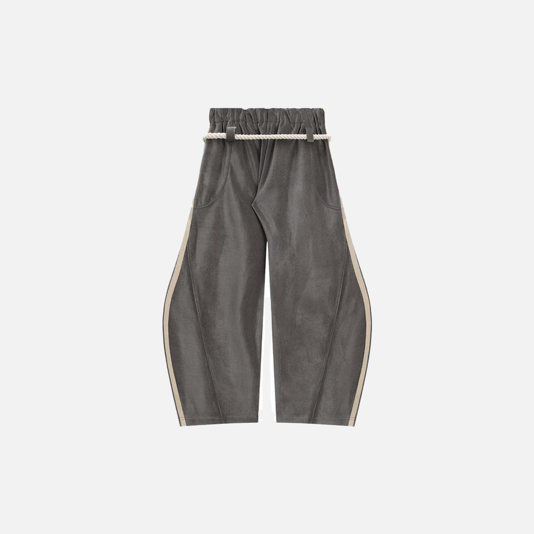 Stylish Retro Imported Casual Wide Leg Sweatpants - Luxuryurbanwear