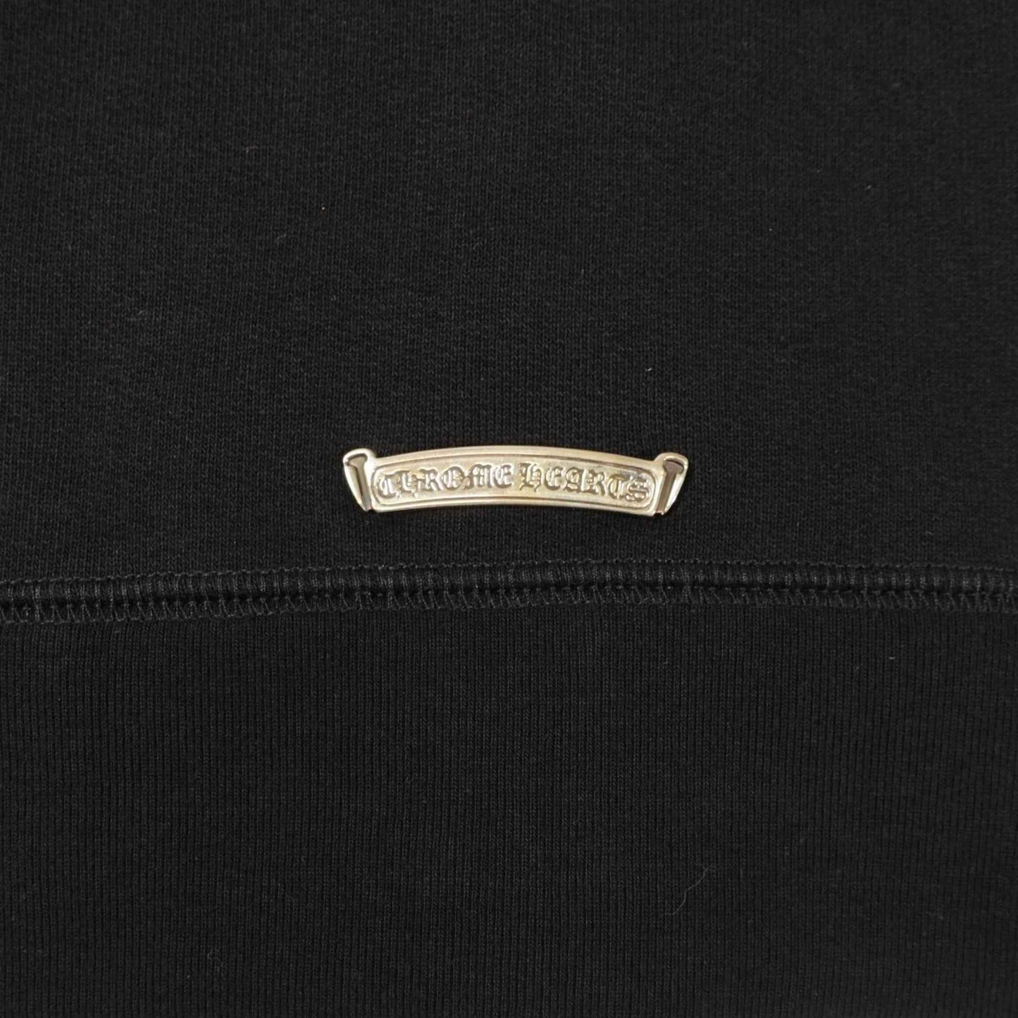 Chrome Hearts Paper Jam Zip Up Hoodie in Black