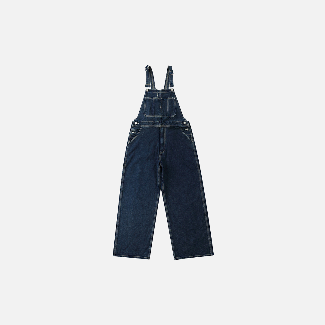 Y2K Classic Overalls Denim Jumpsuit - Luxuryurbanwear