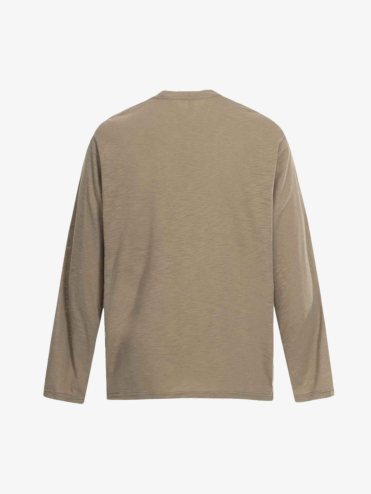 Vintage Portrait Graphic Long Sleeve T-Shirt