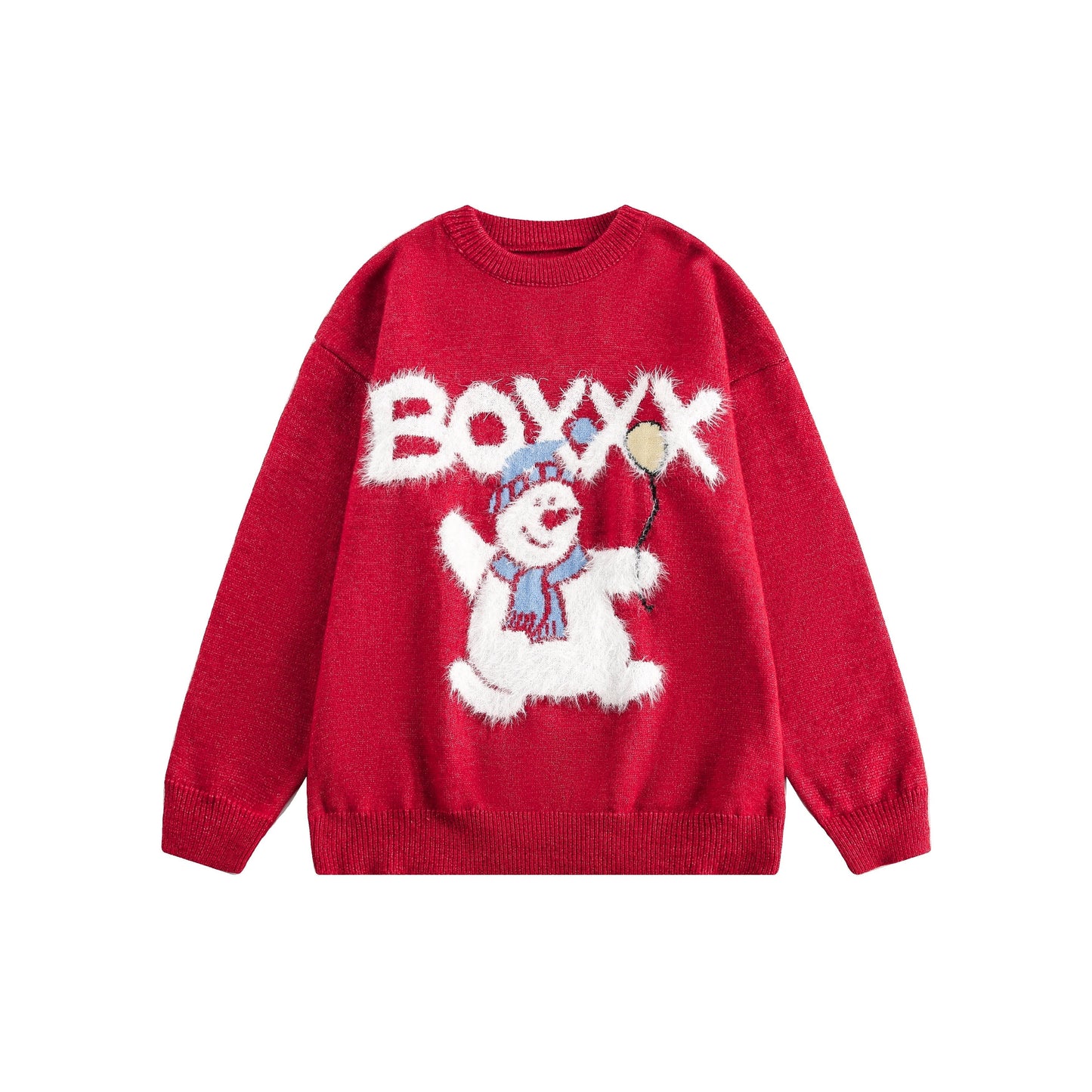 BOXXX | Snowman Knit Pullover - Luxuryurbanwear