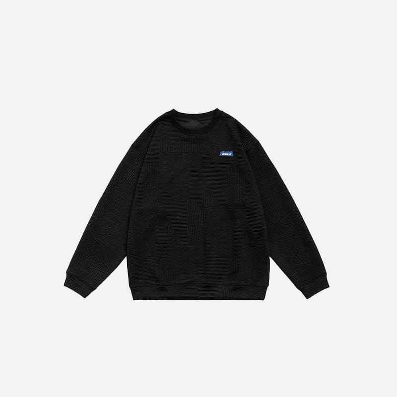 Sweat Solid Embroidered
