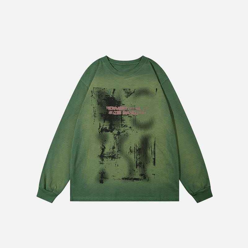 Sweat Graphic Washed