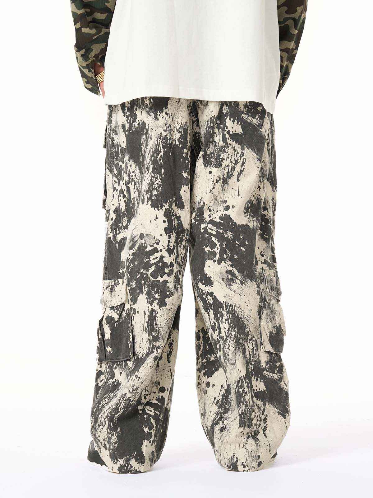 Hip-Hop Camouflage Multi-Pocket Cargo Pants