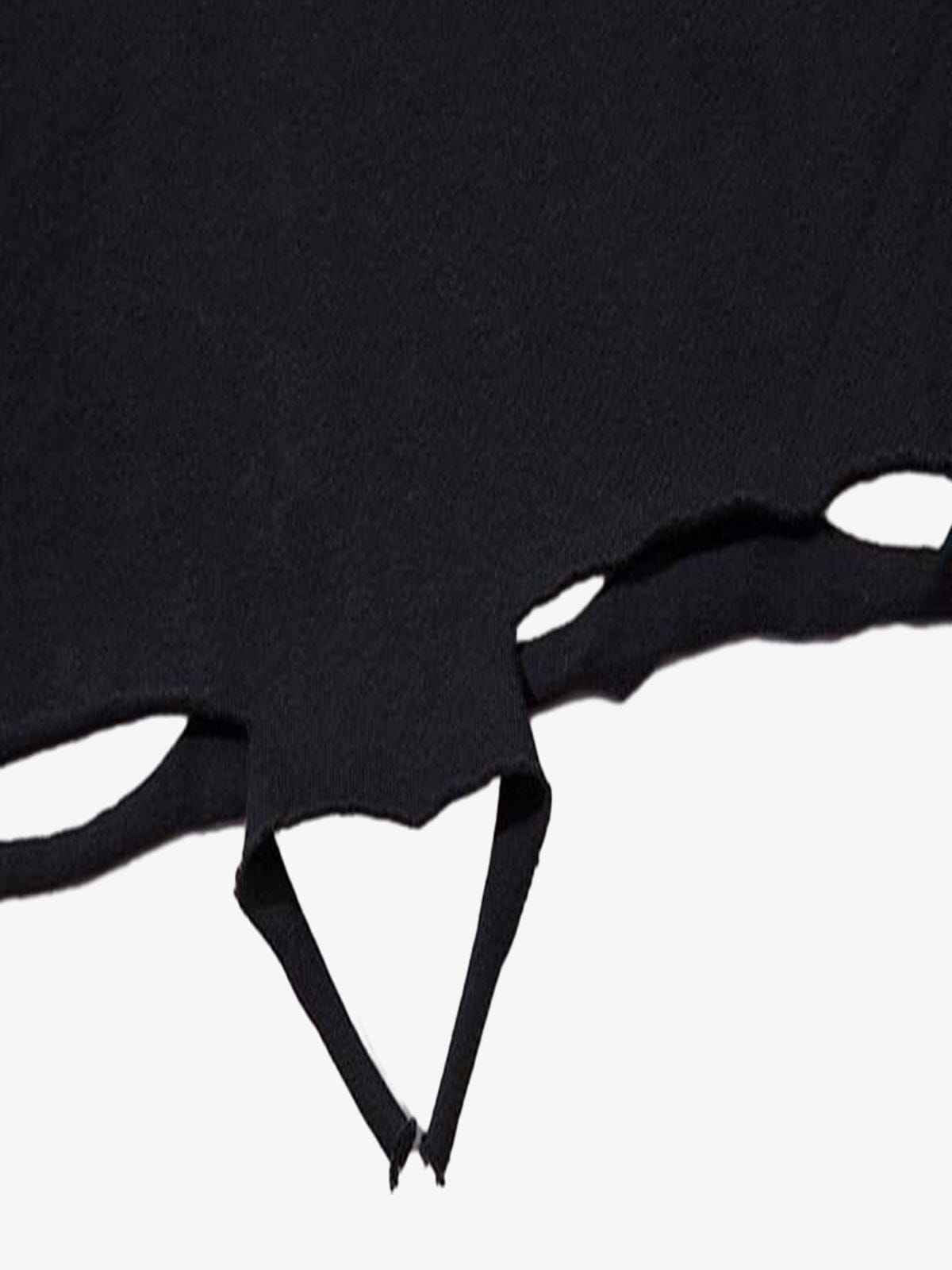 Long Sleeve Holey Fade