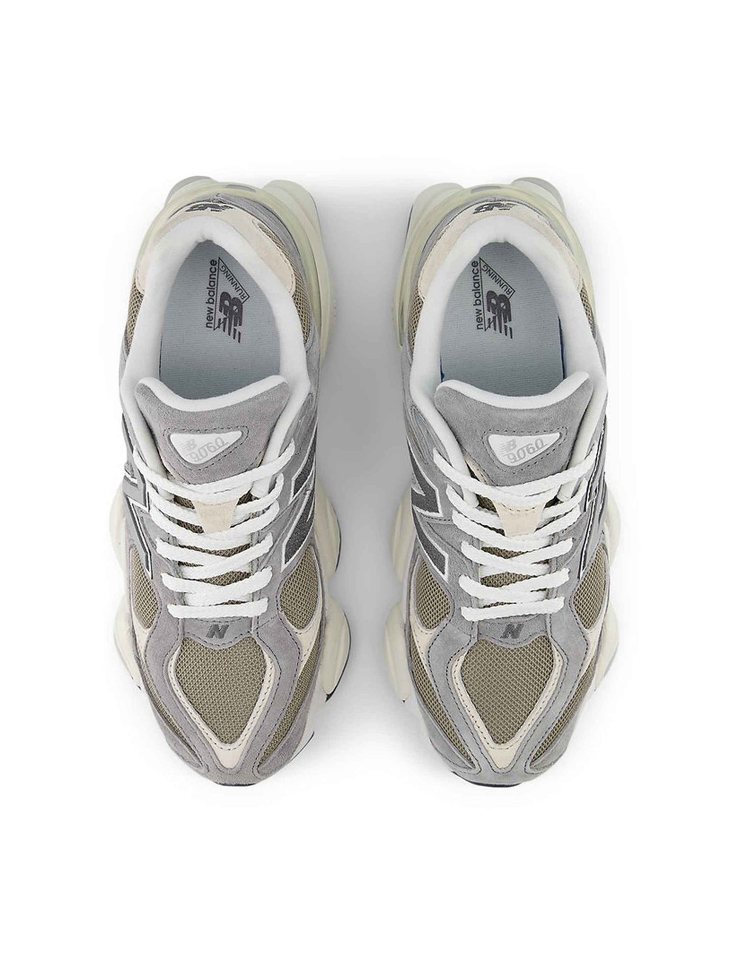 New Balance Mens 9060 Lifestyle Shoes - Grey/Brown