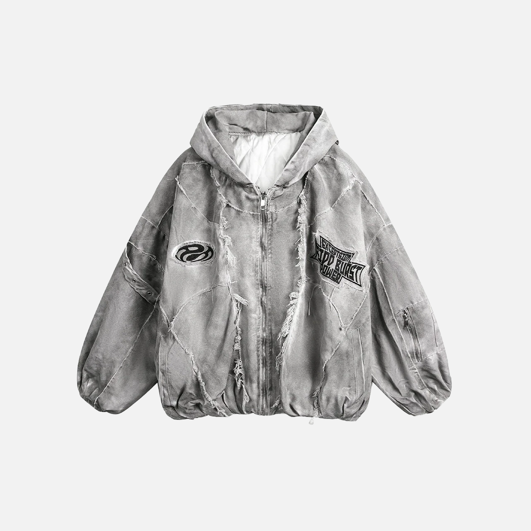 Cozy Retro Winter Padded Parkas Puffer Jacket - Luxuryurbanwear