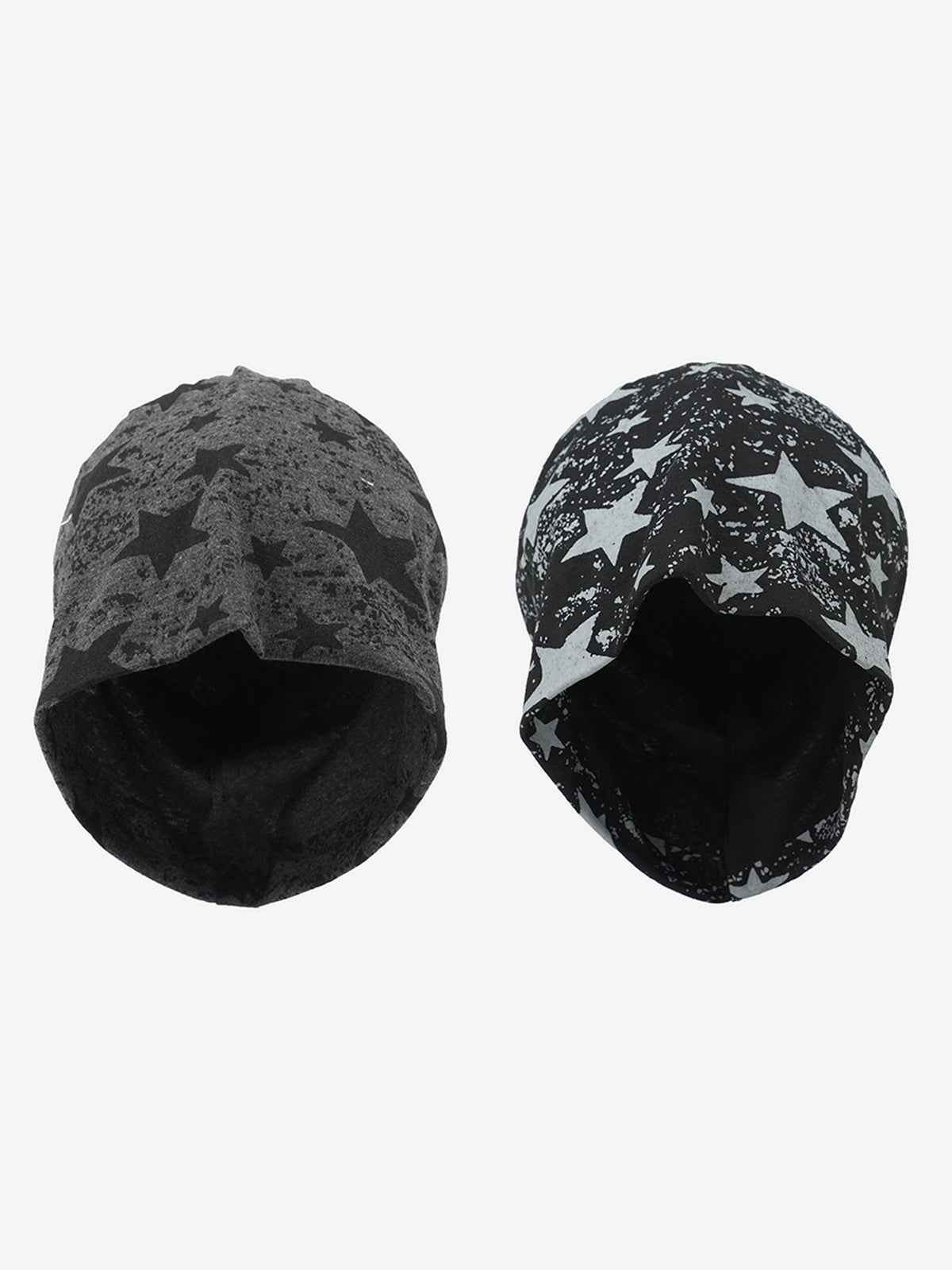 Street Double-Layer Five-Pointed Star Pullover Hat