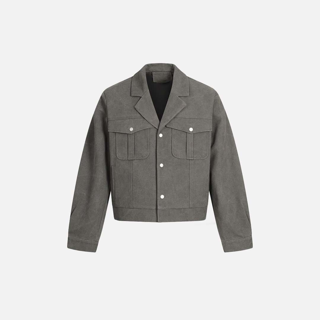 Workwear Cleanfit American Style Loose Casual Jacket - Luxuryurbanwear