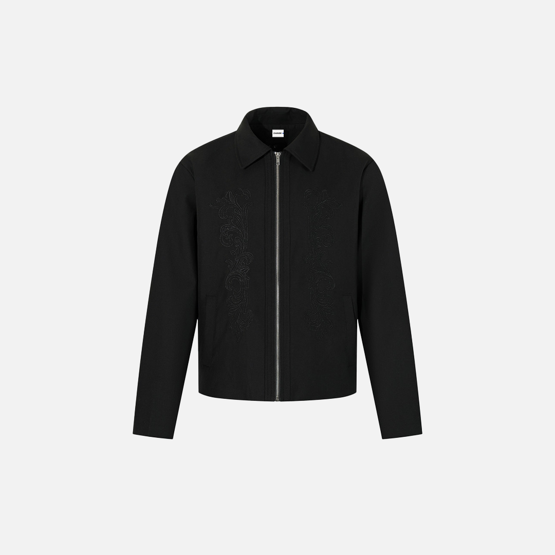 Trendy Stylish High Street Solid Color Pilot Collar Jacket - Luxuryurbanwear