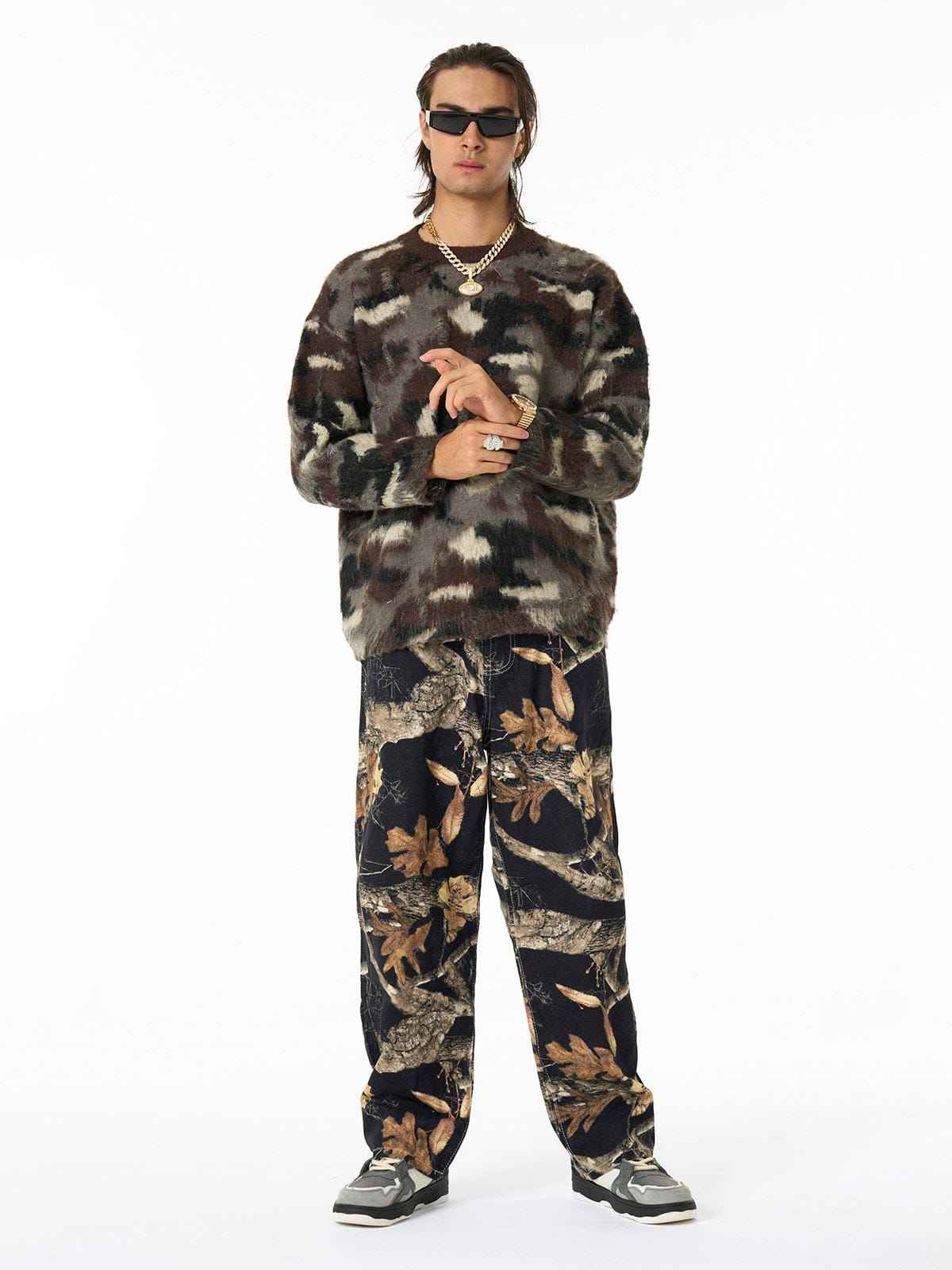 Sweat Camo Crew