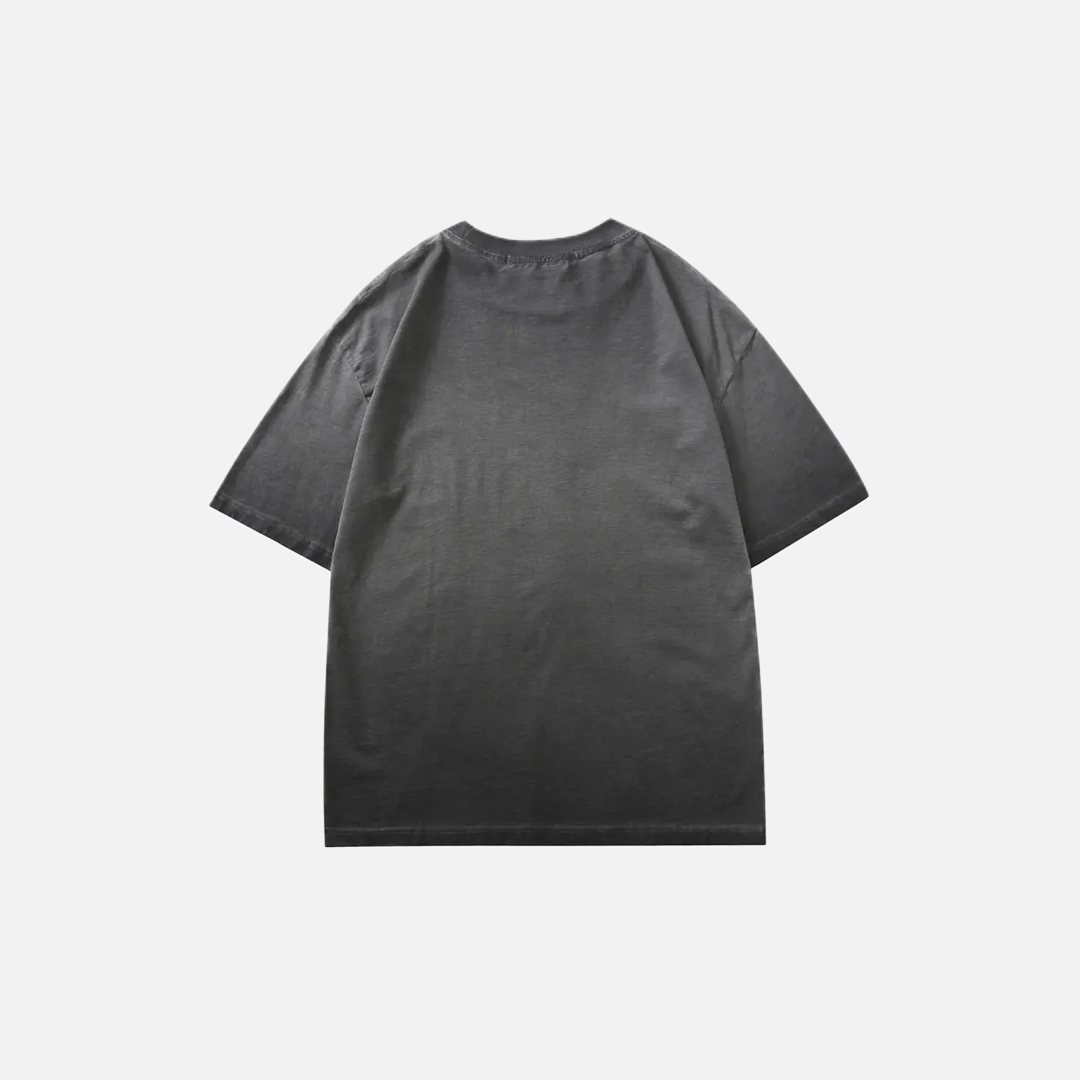 Versatile Gothic Graphic Print Short Sleeve T-Shirt - Luxuryurbanwear