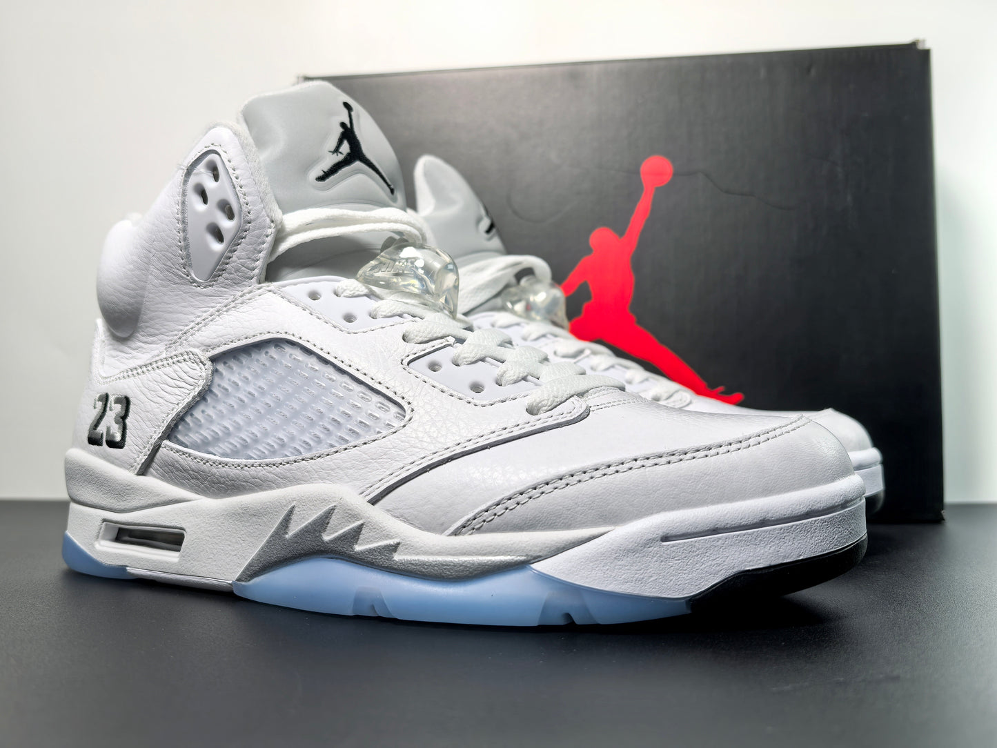 Air Jordan 5 OG White Metallic