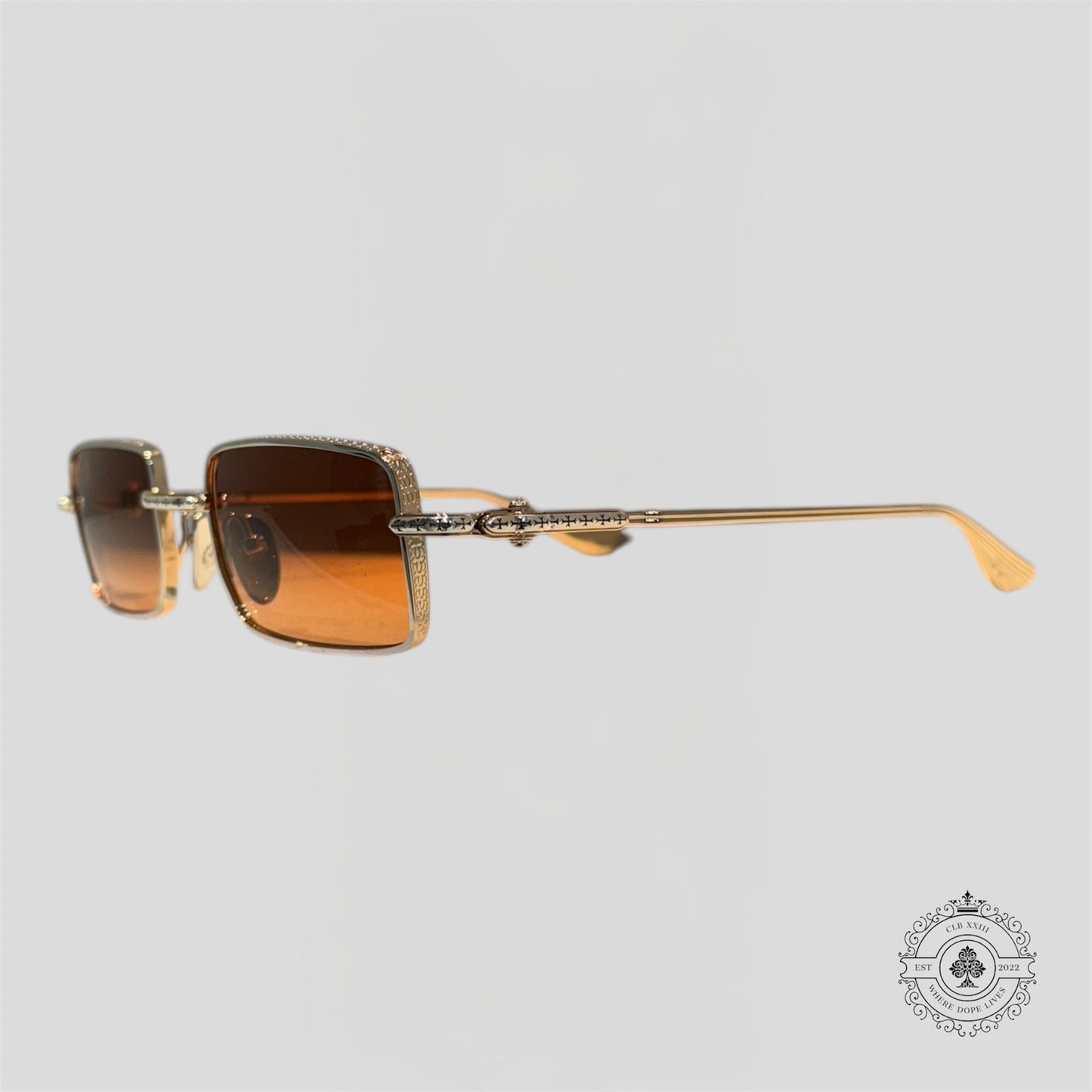Chrome Hearts Buckle Rider Sunglasses