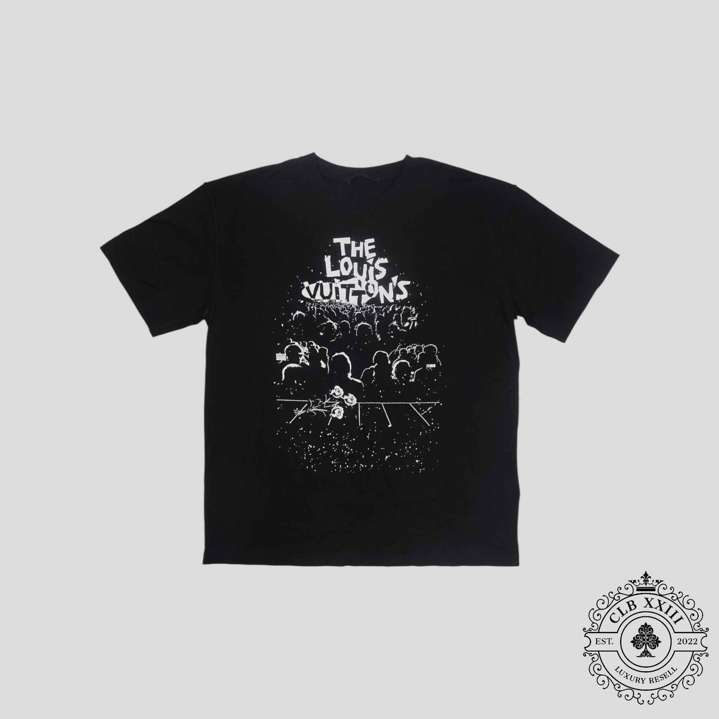 Louis Vuitton Concert Print Tee in Black
