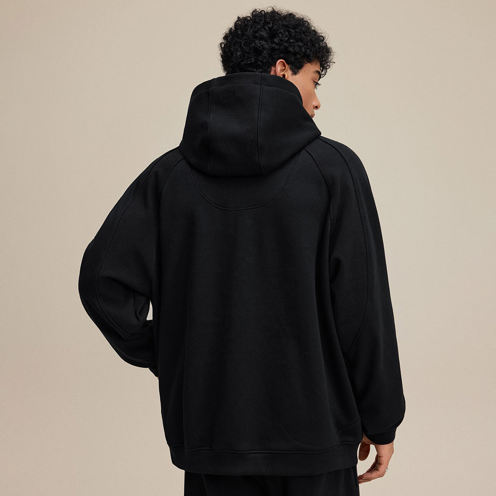 Colorblock Panel Design | Oversized Hoodie - Luxuryurbanwear