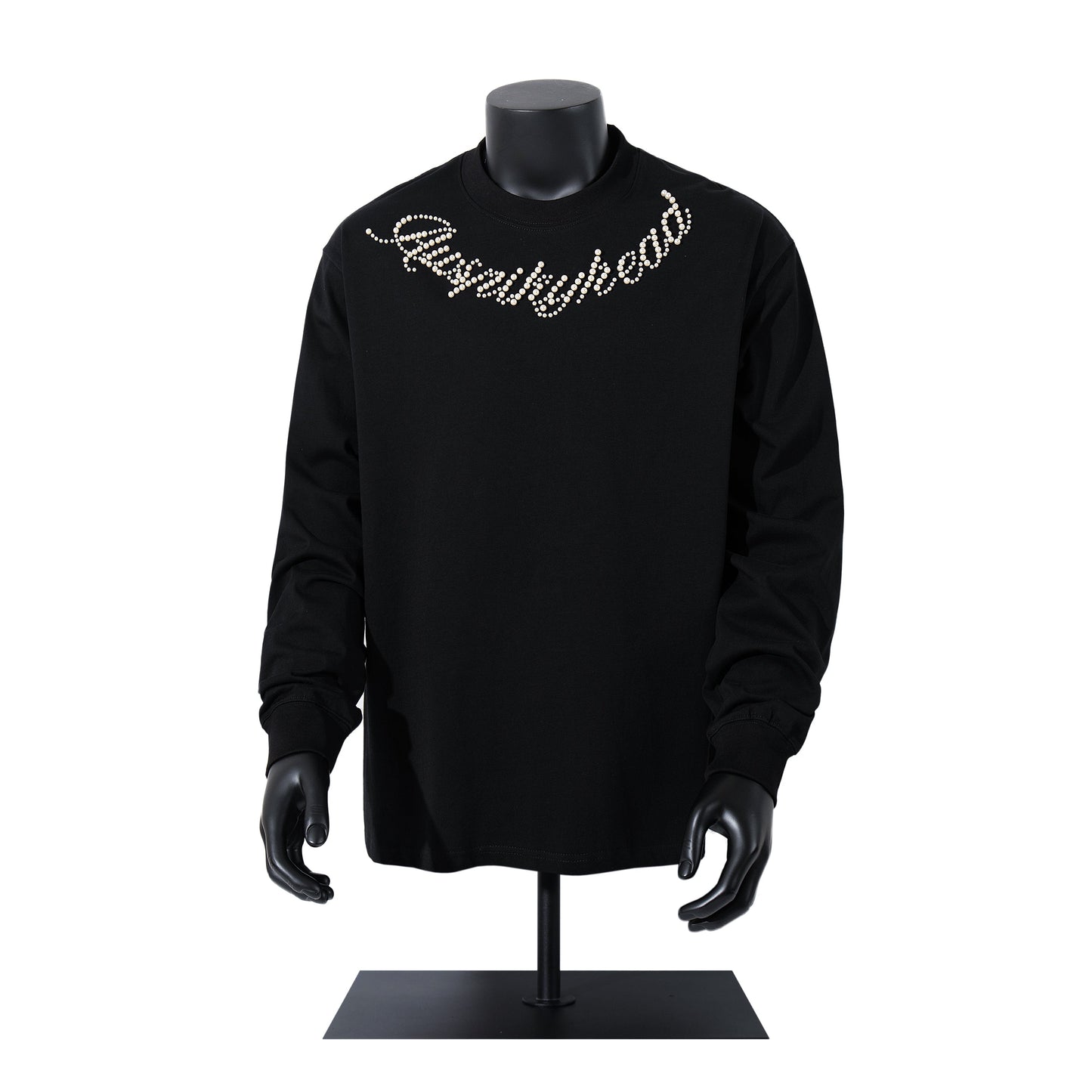 Pearl Letter | Long Sleeve T-Shirt - Luxuryurbanwear