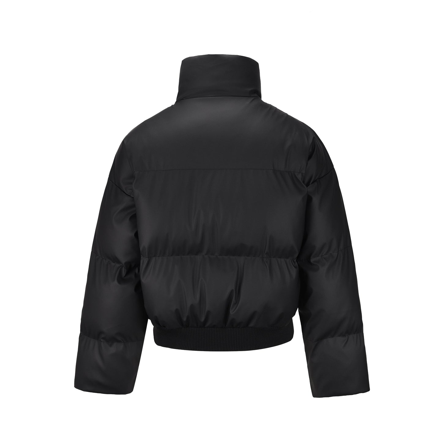 Clean Quilted|Padded Cropped Puffer - Luxuryurbanwear
