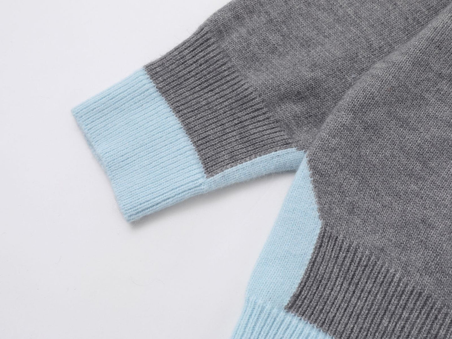 Classic Line | Contrast Collar Knit Polo Sweater - Luxuryurbanwear
