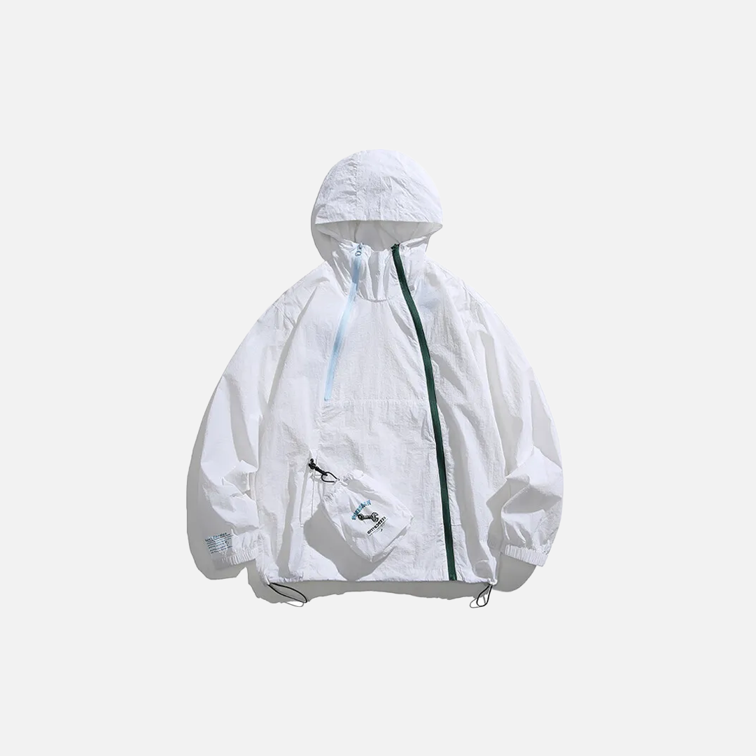 Lightweight Cityboy Zipper Windbreaker Jacket - Luxuryurbanwear