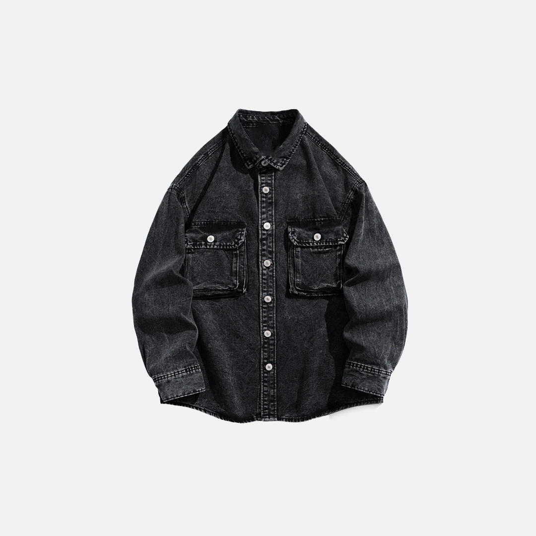 Durable Hip Hop Distressed Denim Jacket - Luxuryurbanwear