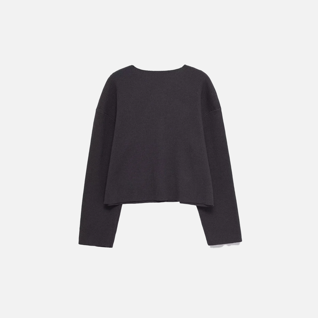 Y2K Versatile Autumn Floral Thread Cardigan - Luxuryurbanwear