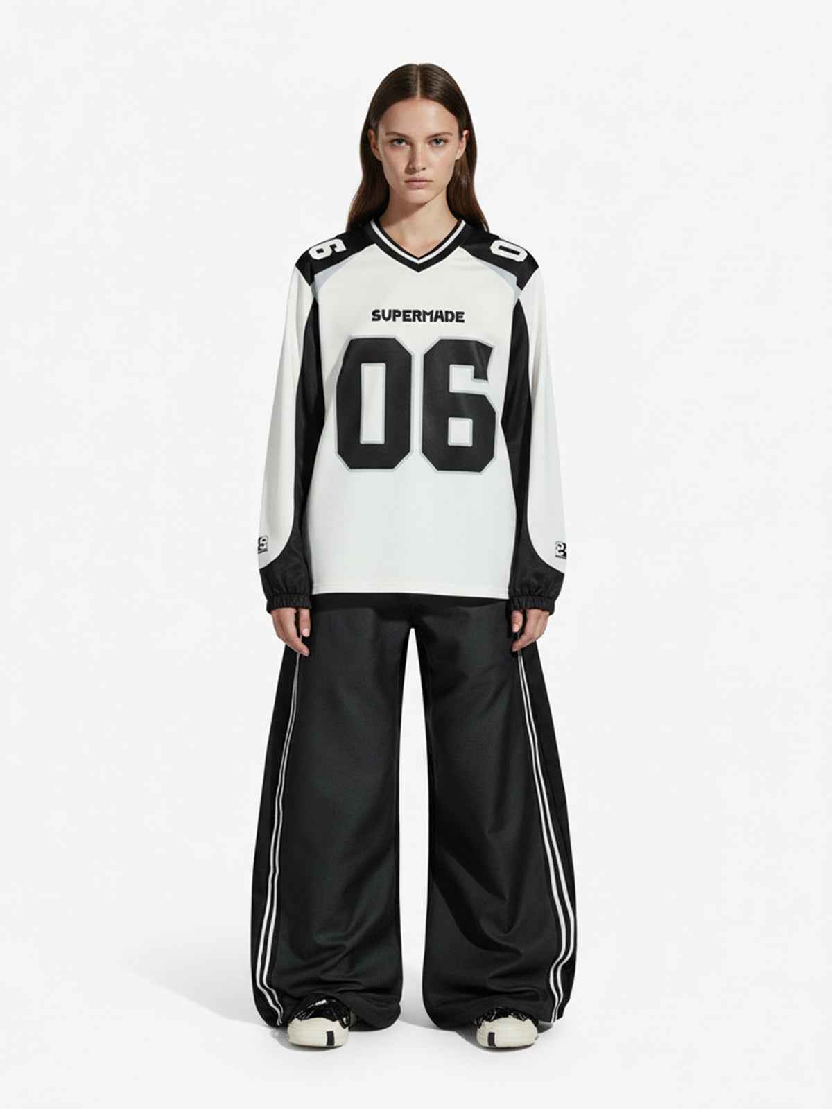 Digital Patchwork Jersey Long Sleeve T-Shirt