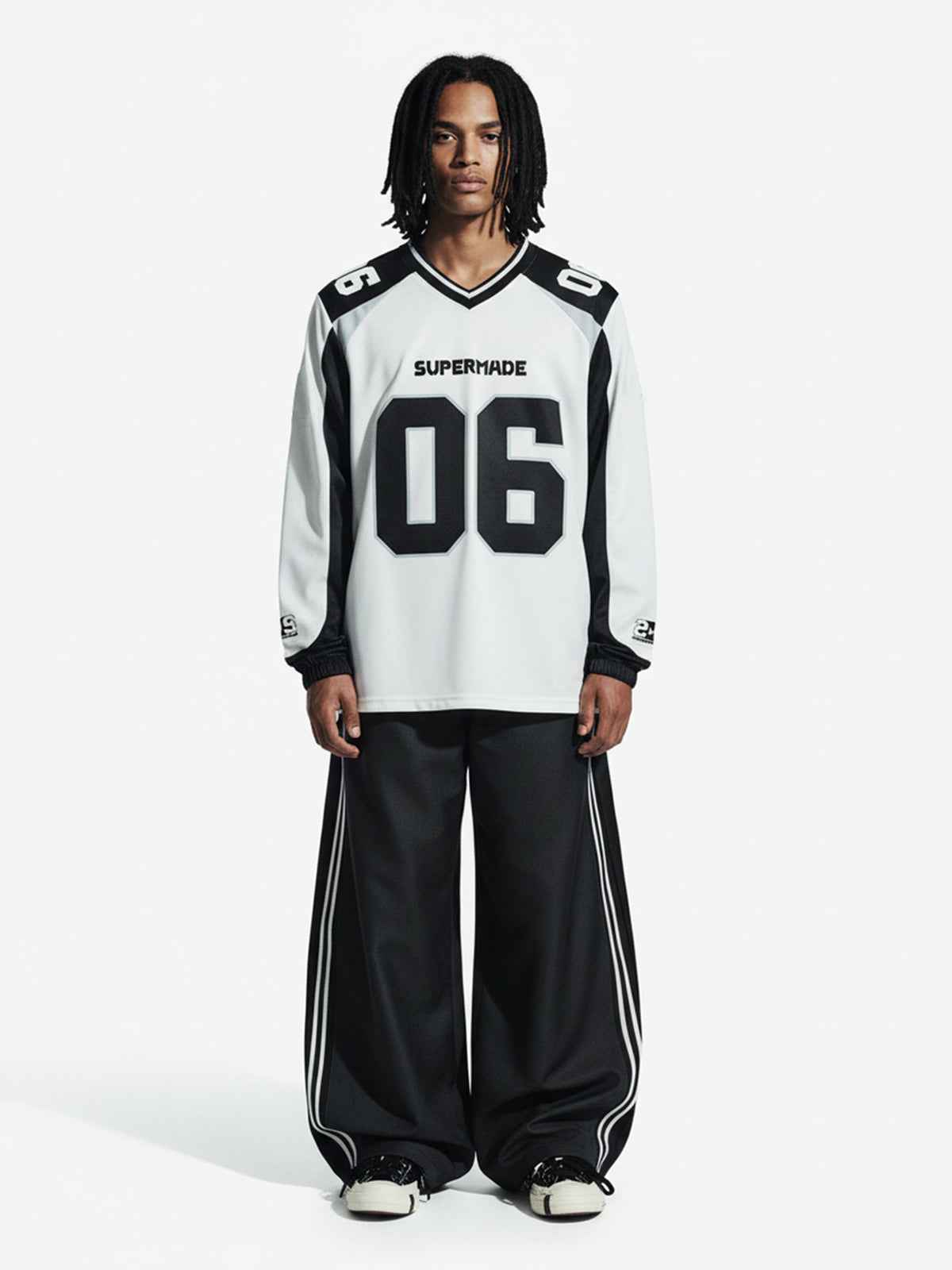 Digital Patchwork Jersey Long Sleeve T-Shirt