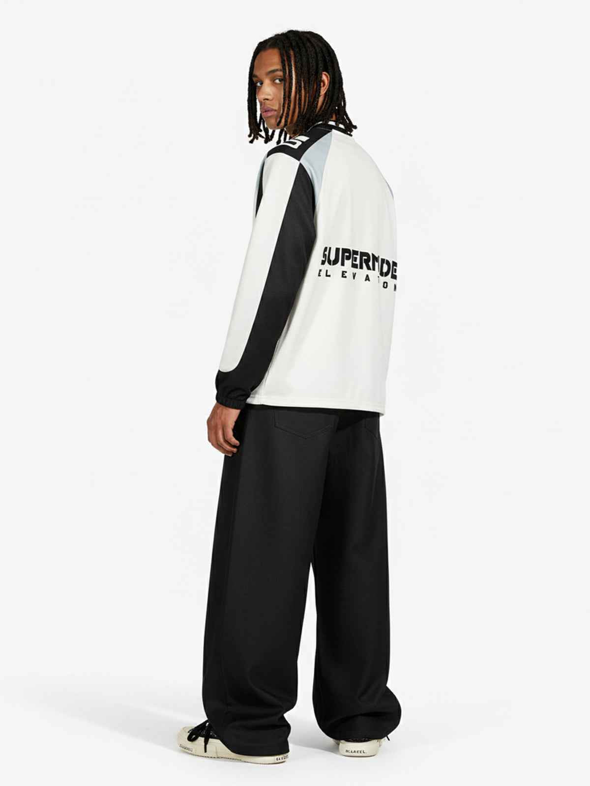 Digital Patchwork Jersey Long Sleeve T-Shirt