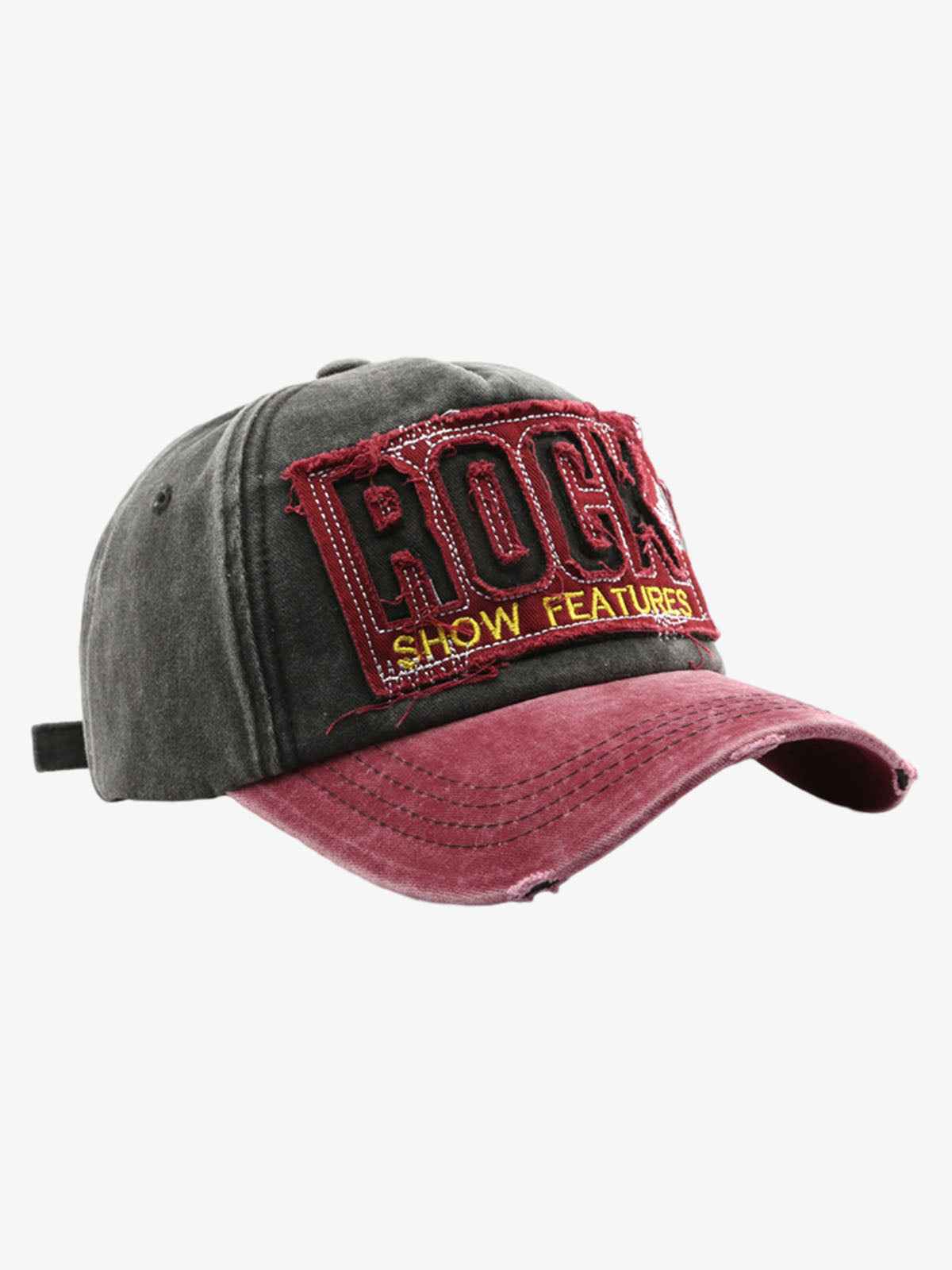 Streetwear Vintage Patch Embroidered Baseball Cap