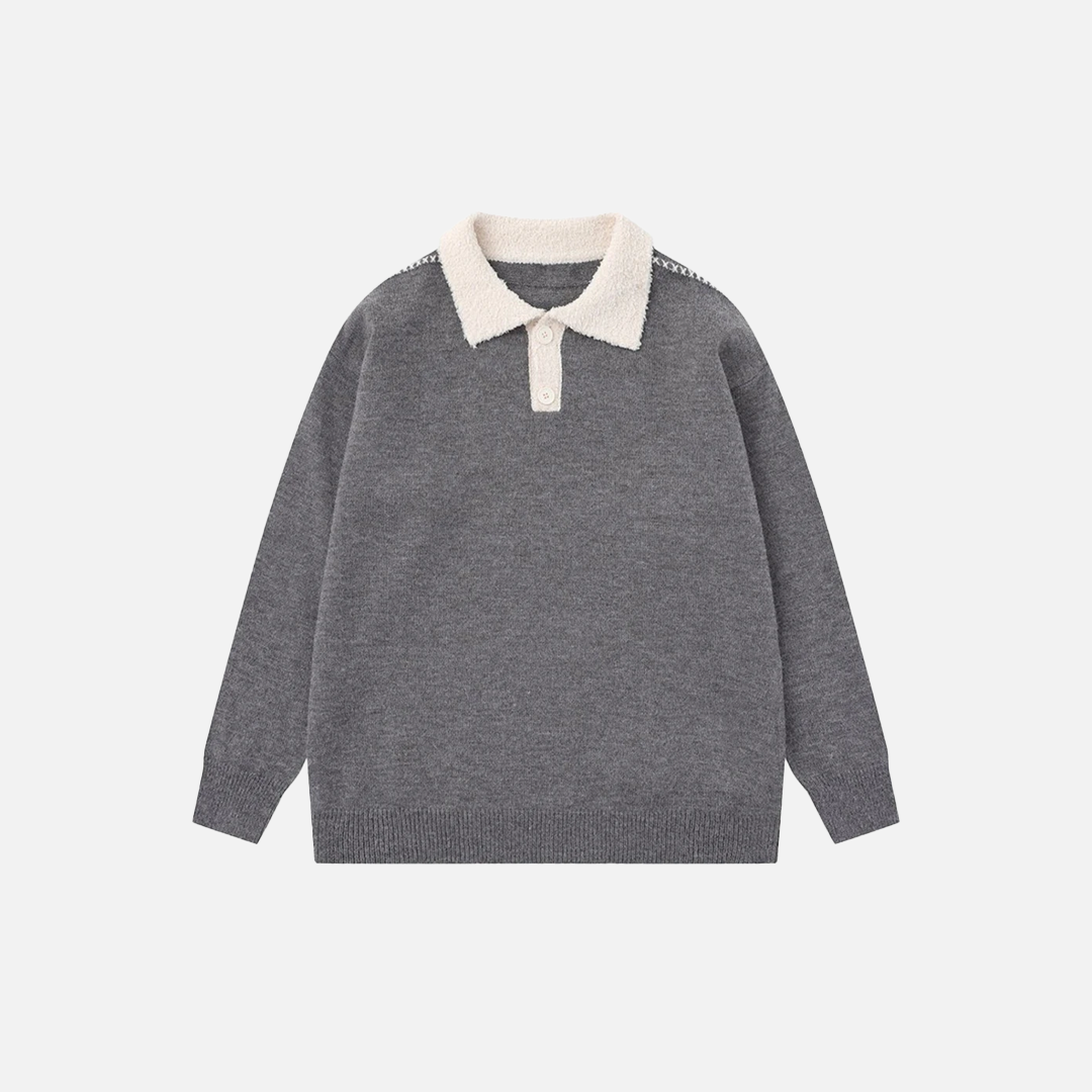 Premium Cool Oversized Knit Casual Sweater - Luxuryurbanwear