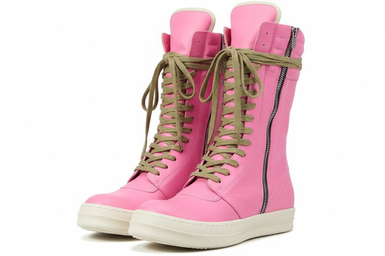 Heritage High-Top Utility Boot - Limited Pastel Rose Edition