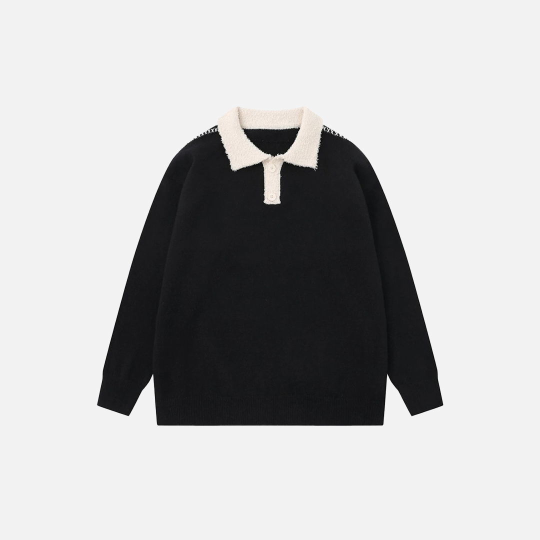 Premium Cool Oversized Knit Casual Sweater - Luxuryurbanwear