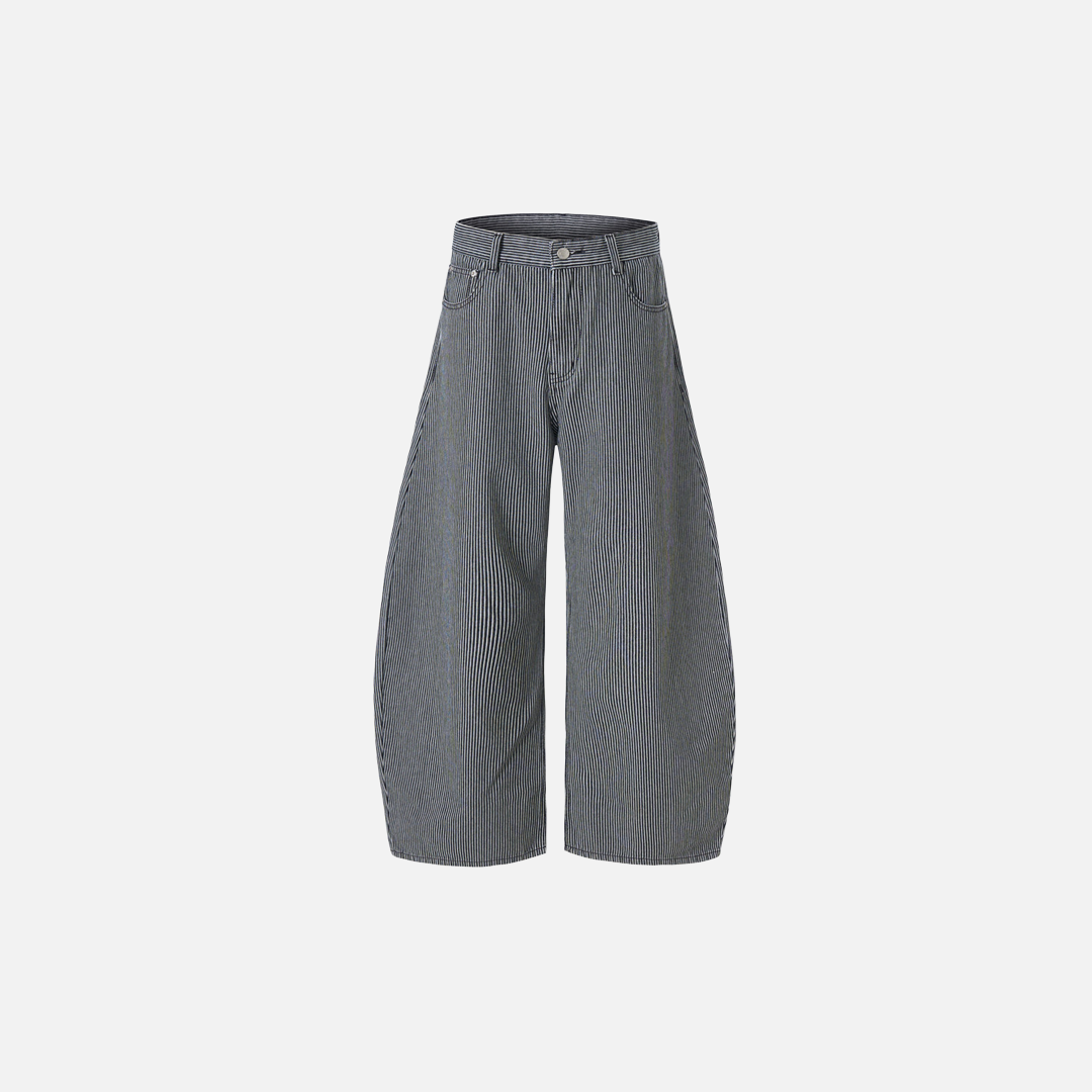 Streetwear Durable Stylish Wide Leg Denim Jeans - Luxuryurbanwear