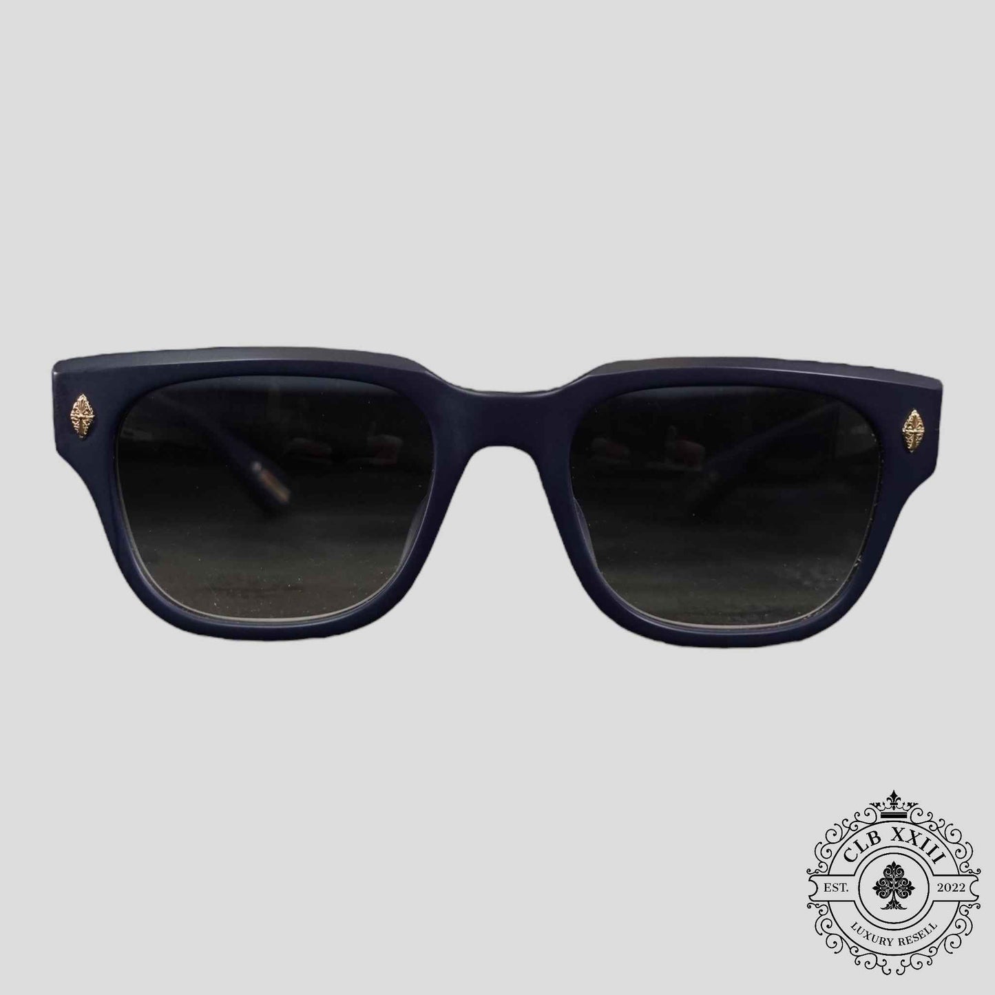 Chrome Hearts Givenhed Sunglasses in Matte Navy