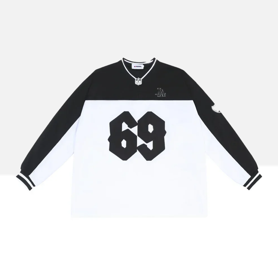 Breathable Color Block Long Sleeve Sweatshirt - Luxuryurbanwear