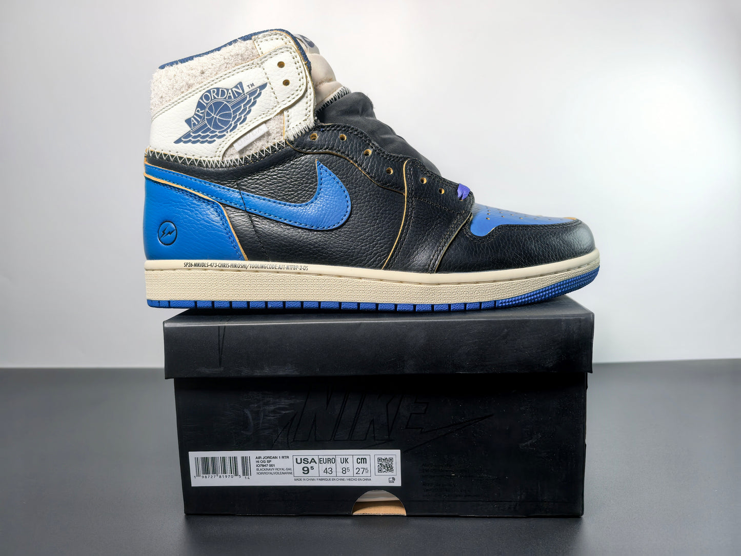 LUW Select: Fragment design x Union LA x Air Jordan 1 Retro High - Men’s Grails
