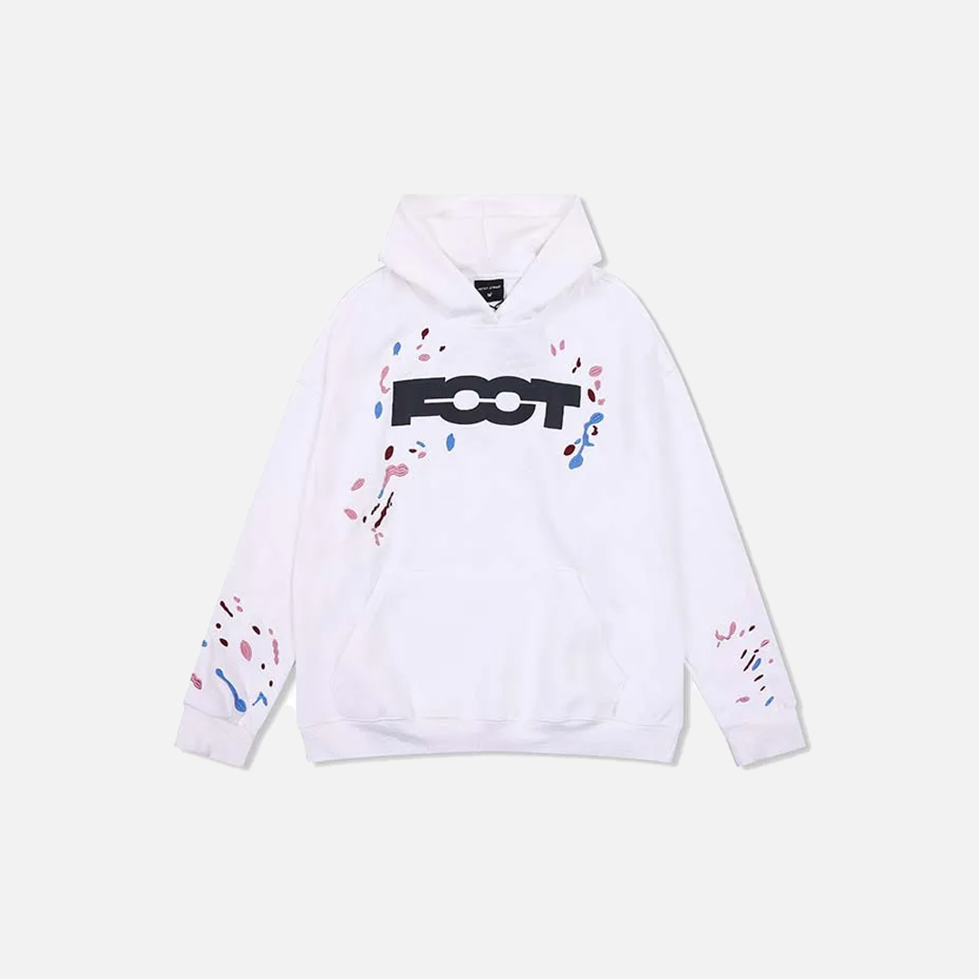 Spring Cool Standard Embroidered Loose Fit Hoodie - Luxuryurbanwear