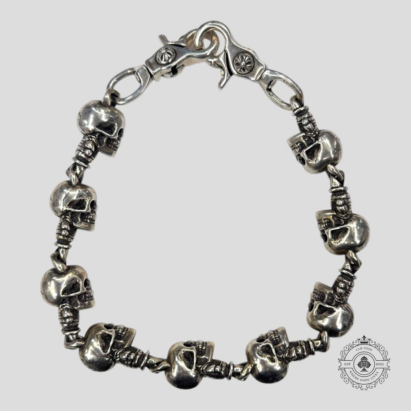 Chrome Hearts Foti Skull Wallet Chain