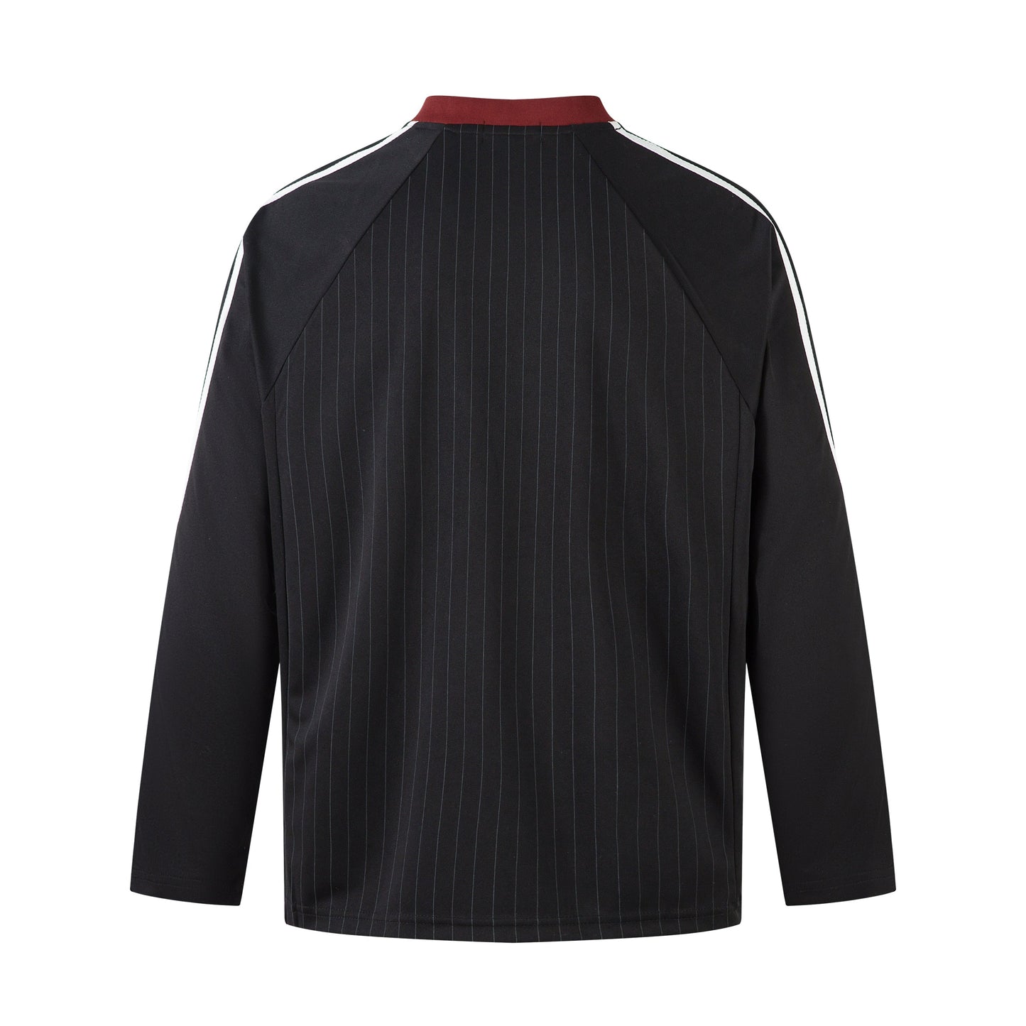 Athletic Stripe Embroidery | Racing Sweatshirt - Luxuryurbanwear