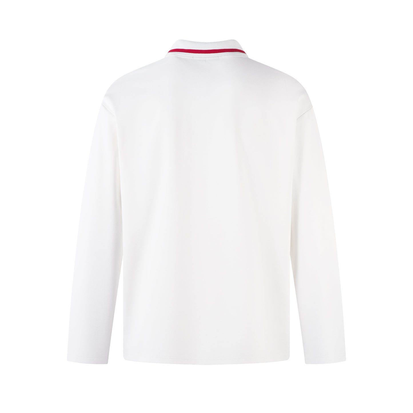 Colorblock Striped Athletic | Polo Sweatshirt - Luxuryurbanwear