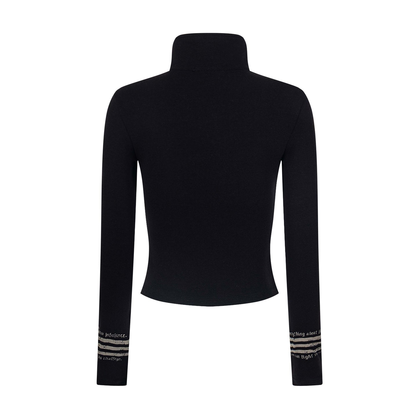 Union Print | Zip-Up Moto Graphic Top - Luxuryurbanwear