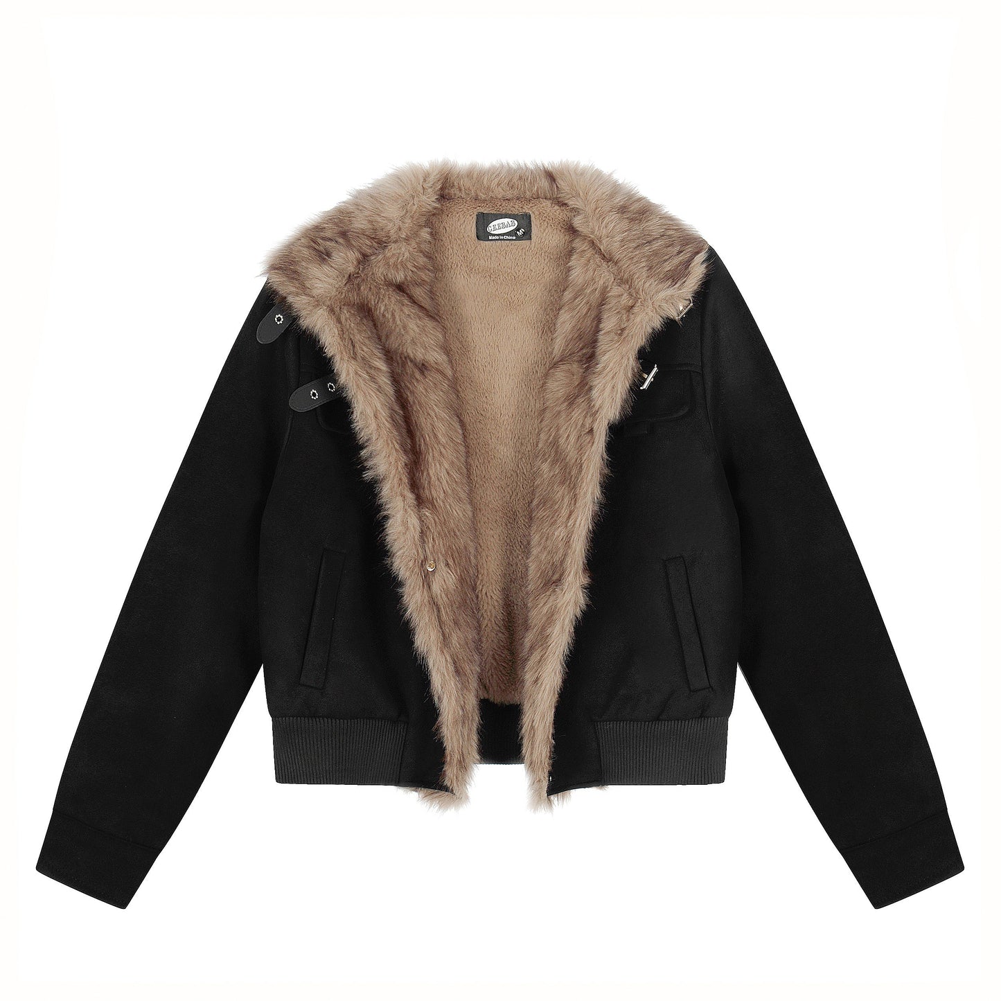 Woolly Herd | Oversized Sweater with Fluffy Sheep Pattern - Luxuryurbanwear