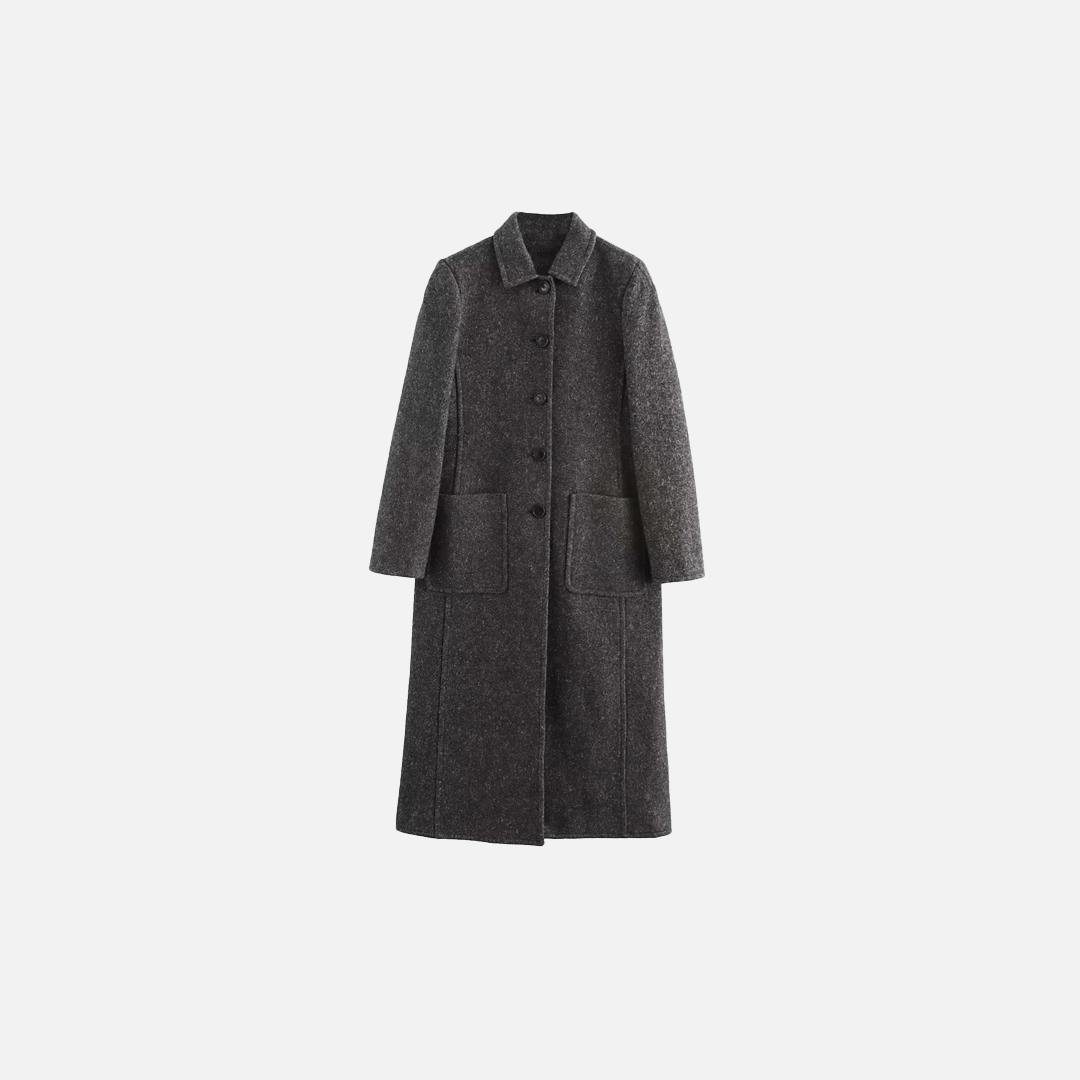 Effortless Decorative Style Loose Wind Coat - Luxuryurbanwear